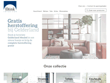 Tablet Screenshot of eltink-interieur.nl
